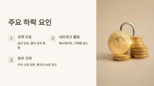 주요 하락 요인